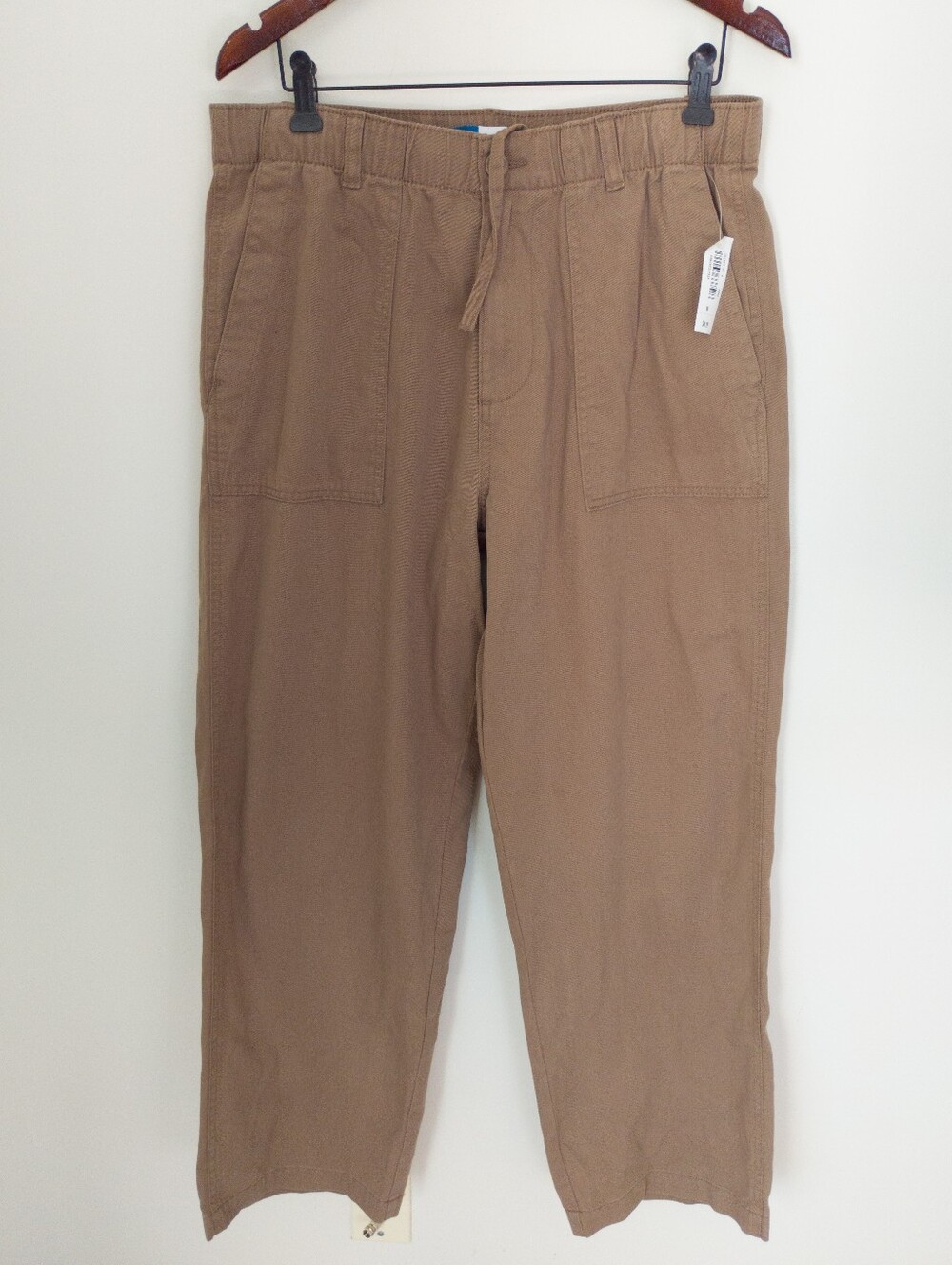 Old Navy Men's Baggy Soft Workwear Pants Sedimentary Brown Size M NWT